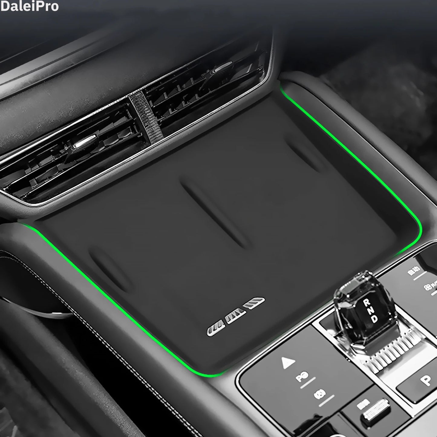For BYD Sealion 07 2024 2025 Armrest Storage Box Center Console Layered Storage Box Cup Holder Modification Interior Accessories