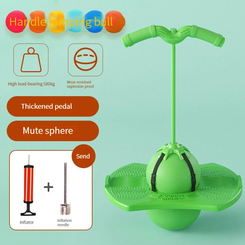Bouncing Ball Frog Jump Long Height Exercise Equipment Increase High Jump Bouncing Ball Balance Training Equipment