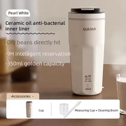 350ml Mini Soy Milk Maker Electric Juicer Blender Breakfast Machine Mixer Wall Breaking Machine Soybean Milk Maker Household
