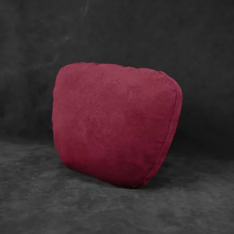 Italy Suede Car Neck Rest Pillow For Nissan Sentra Sylphy B17 B18 Seat Head Neck Support Cushion Auto Interior Accessories