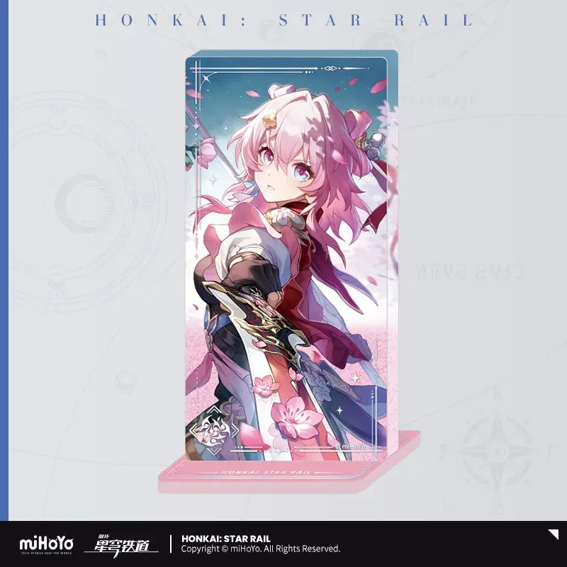 Sunsyea Honkai Star Rail Official Merch miHoYo Original Authentic Light Cone Series Acrylic Quicksand Ornament Himeko Seele