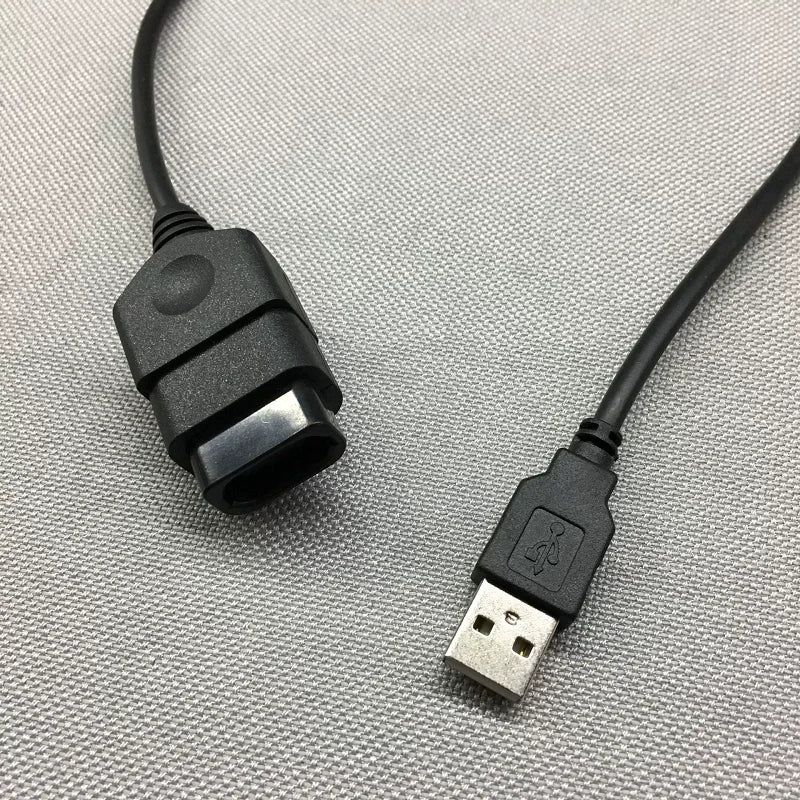 2 Pcs Cable 5P For Xbox Controller Converter Adapter Cable for Xbox to USB PC