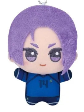 Anime Blue Lock Vol.9 Vol.10 Rin Itou Bachira Meguru Cosplay Plush Doll Fluffy Maumet Pendant Toys Gifts