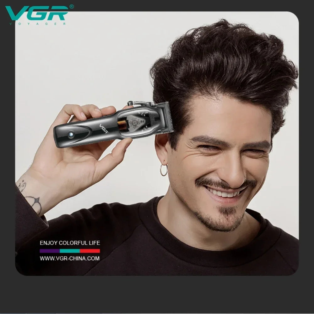 Original VGR Hair Trimmer Cordless Hair Clipper Electric Hair Clipper Professional Hair Clipper Men's Hair Clipper V-653