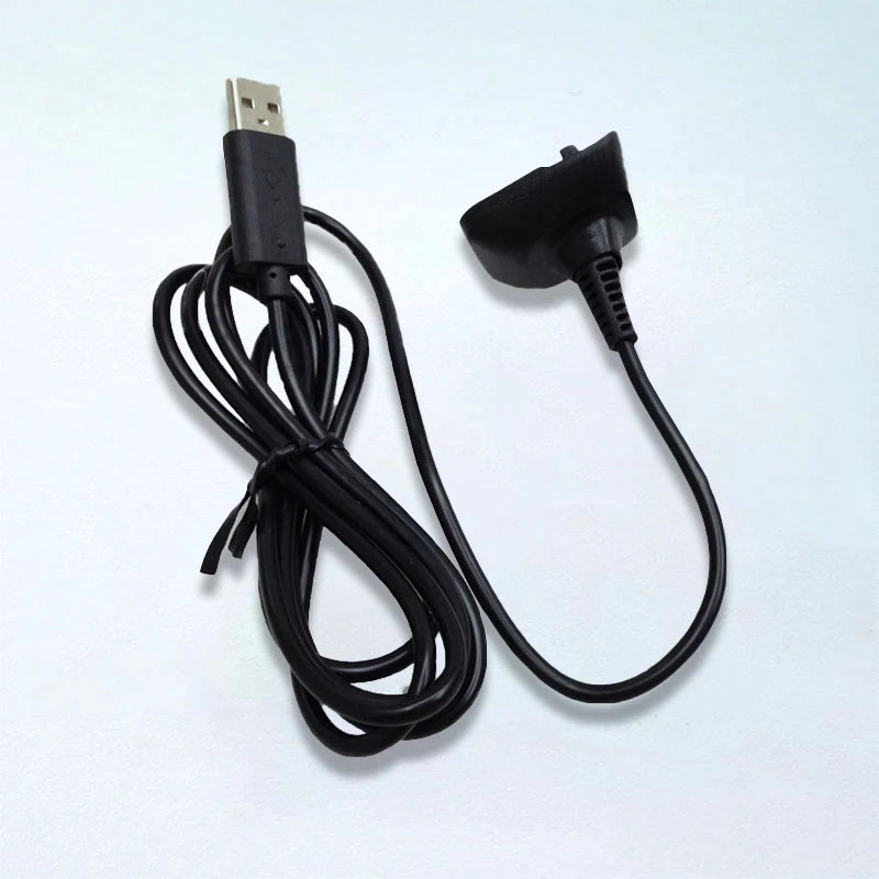 1PC 1.5m USB Charging Cable for Xbox 360 Wireless Game Controller Gamepad Joystick Power Supply Charger Gaming Accessory