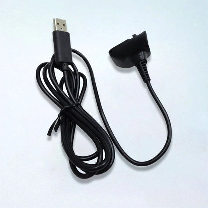 1PC 1.5m USB Charging Cable for Xbox 360 Wireless Game Controller Gamepad Joystick Power Supply Charger Gaming Accessory