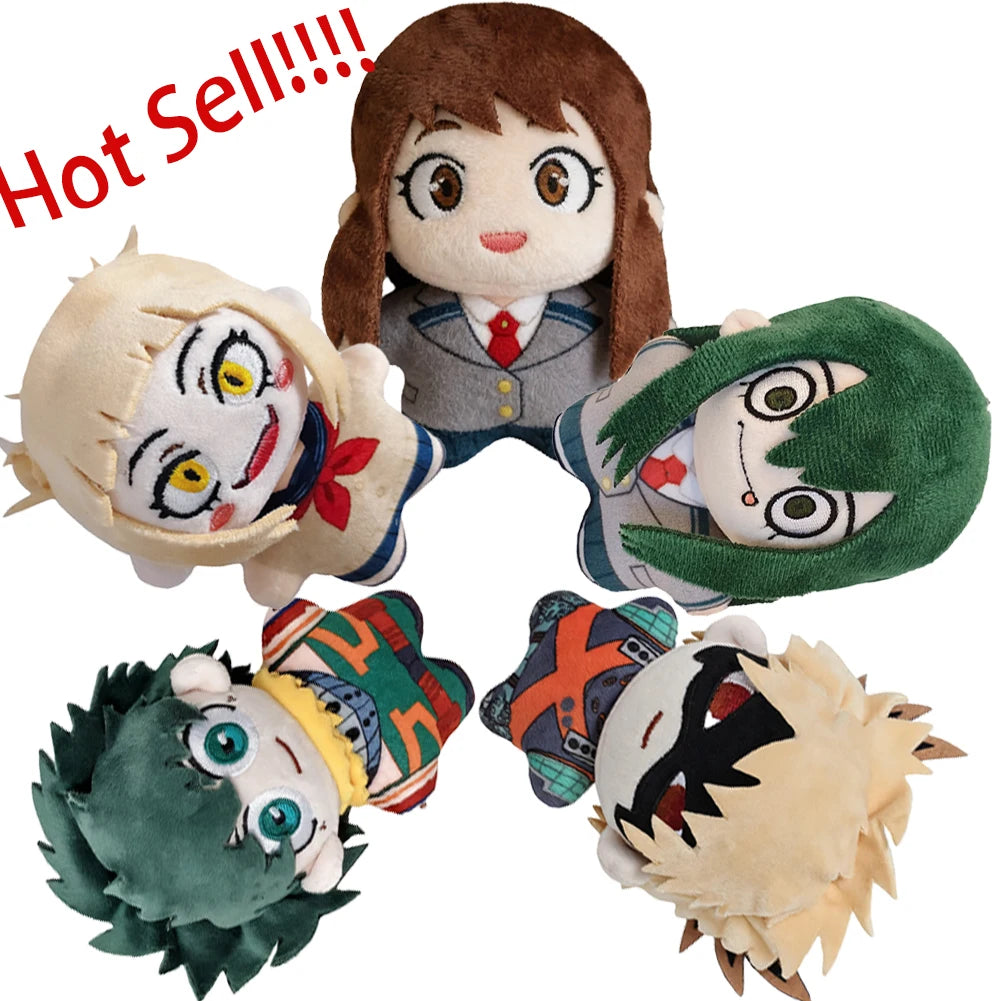 MHA Anime plush dolls Midoriya Izuku plush dolls starfish doll cute toys small figure Bakugou Katsuki Plush dolls birthday gifts