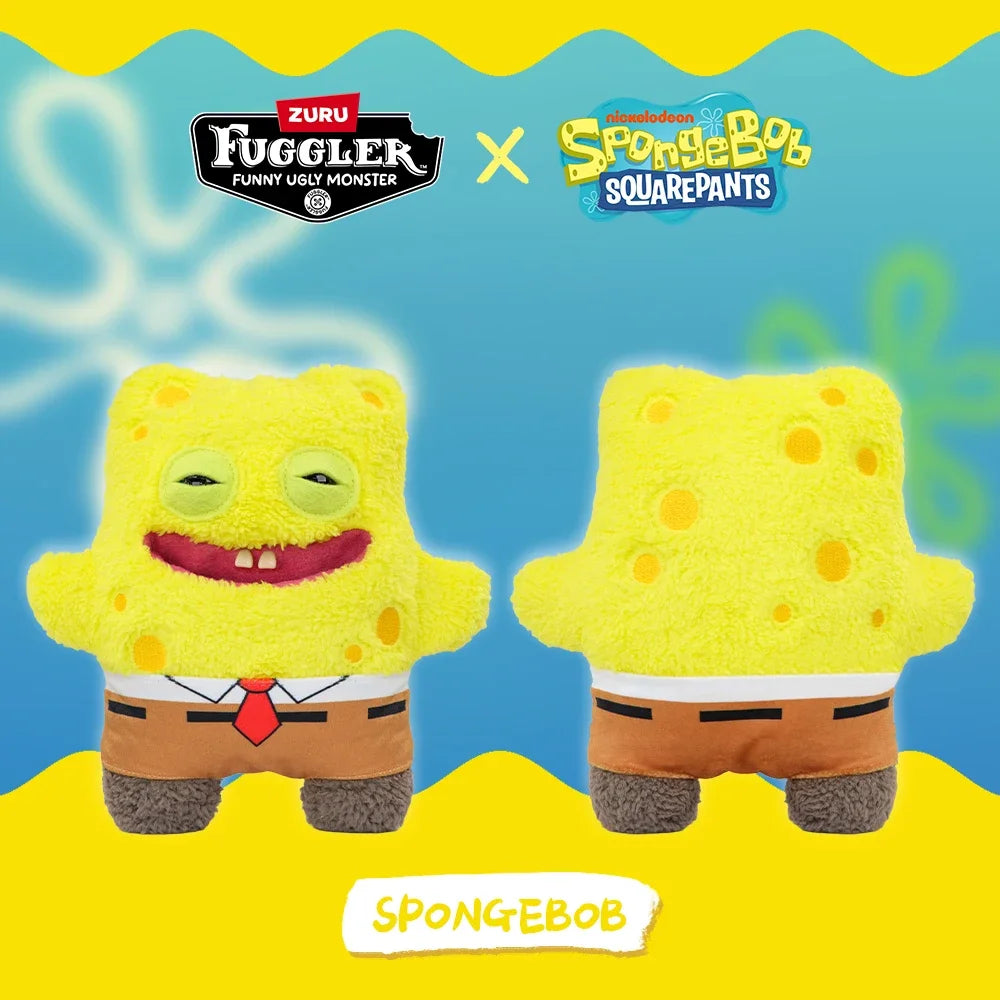 Fuggler Original Ugly Monster Tooth Spongebob Squarepants Plush Toy 22cm Stuffed Anime Gift Ugly Monster Plushies 22cm Gift