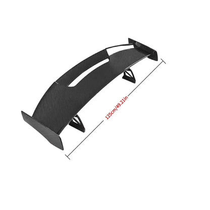 Rear Air Deflector Spoiler Wing Sport Tail Airfoil Tuning Accessories Universal Sedan Cars 125cm Fit Mostly Vehicle MAD Style