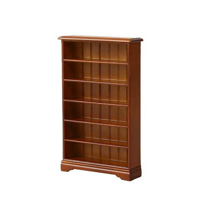 1PC Vintage Miniature Furniture 1:12 Dollhouse Wood Table Multifunction Cabinet Bookcase Model Toy Cupboard Dolls Accessories