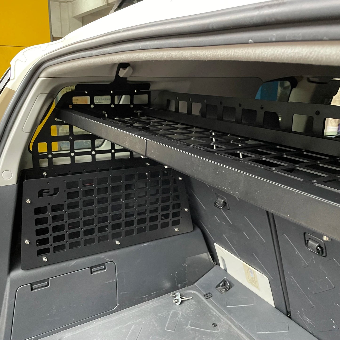 CGZ Molle Panels for Toyota FJ Cruiser 2007-2023 Rear Boot Trunk Shelf Cargo Storage Debris Racks Organizers