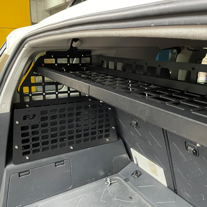 CGZ Molle Panels for Toyota FJ Cruiser 2007-2023 Rear Boot Trunk Shelf Cargo Storage Debris Racks Organizers