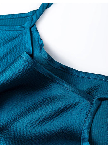 Women Camisole 100% Mulberry Silk Solid Colors Pearl Silk Fashion Spaghetti Straps Top Shirt Summer Beach M1548