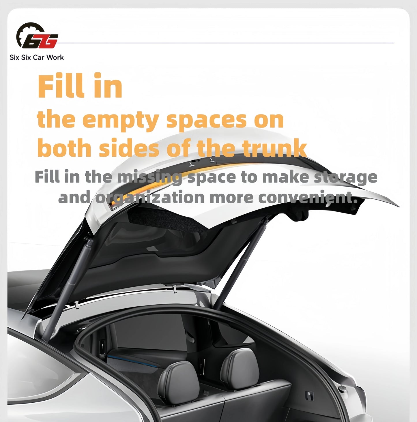 4PCS Trunk Organizer for Tesla Model YL Launch Refresh 2026 Rear Trunk Storage Bins Side Box Organiser TPE Accessories