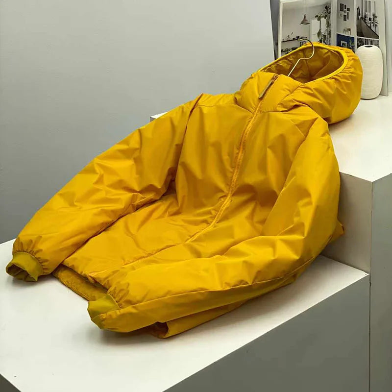 2026 Outdoor, Hiking, Camping, Fishing, Mountain Climbing, Traveling, Three-proof Fabric Warm Hooded Warm Cotton-padded Jacket