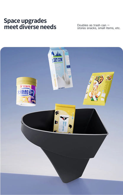 YZ Front Door Storage Trash Can for Tesla Model Y/YL Juniper Car Door Storage Box Multi Functional organizador Car Accessories