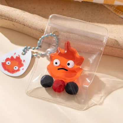Fire Water Figure Squeeze Toy Funny Fire Slow Rebound Toys Stress Relief Toy 3.9inch Spit Bubble Fire 3D Sensory Toy Gifts