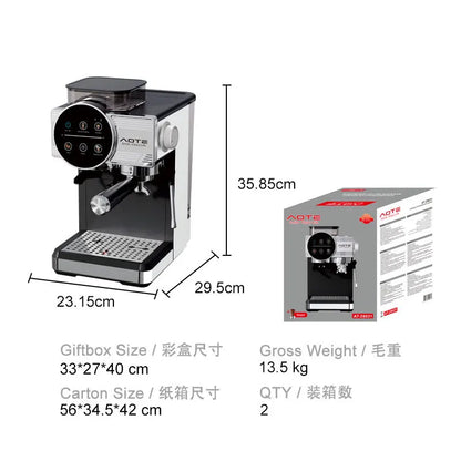 Home Coffee Machine Grinder Milk Carton Home Automatic Coffee Machine