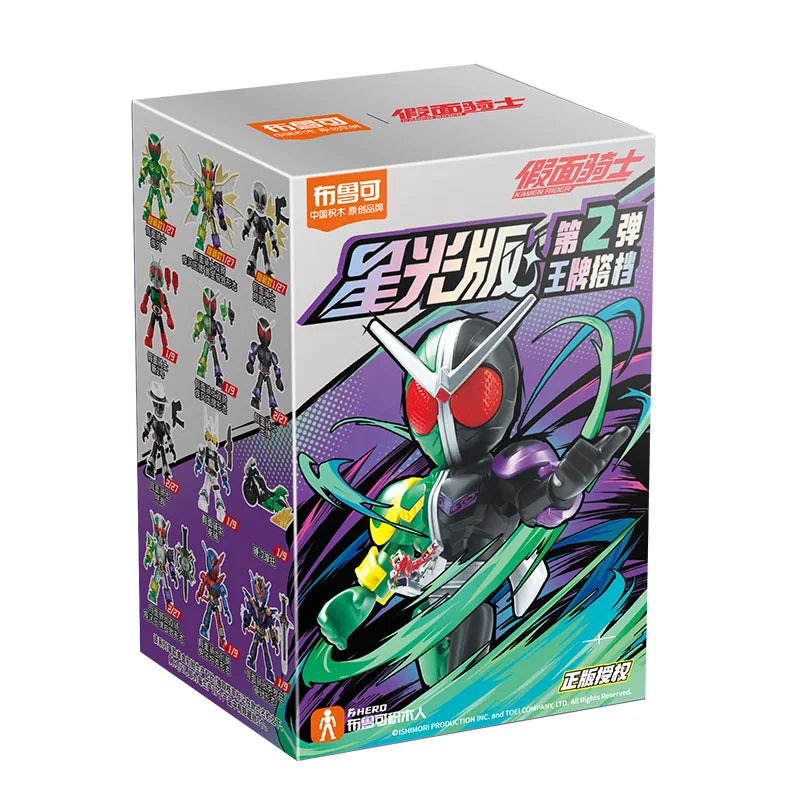 Blokees Kamen Rider Anime Figure Masked Rider Assembled Toys Saber GEATS Hopper Kuuga Action Figure Assembled Toys