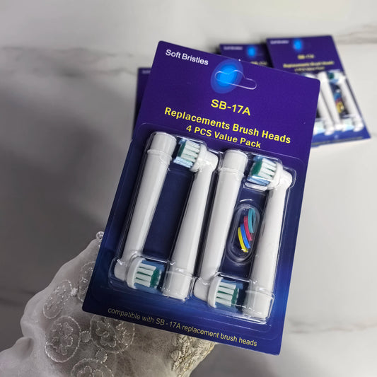 8/20/80Pcs/Lot Electric Toothbrush Head For Oral B Sensitive Replacement Brush Heads D25 D30 D32 D18 4739 3709 4728 D4510 D12013