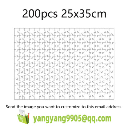 Your Photo Personalized Custom Jigsaw Puzzle Add You Multiple-Specifications Own Picture DIY Wood Jigsaw Puzzle Family Gift Toys