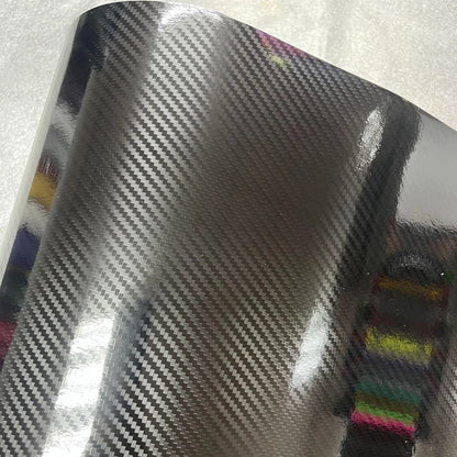 152*10/30cm Glossy 5D 6D Carbon Fiber Vinyl Wrap Car Stickers DIY Protective Film Auto Accessories Motorcycle Tablet Decal