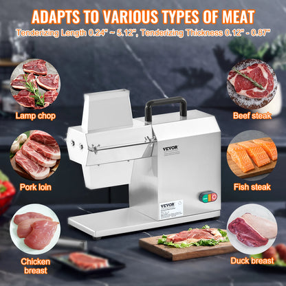 SucceBuy17inch 54Blades Commercial Meat Tenderizer 450W Electric Meat Tenderizer Machine for Pork Chicken Fish