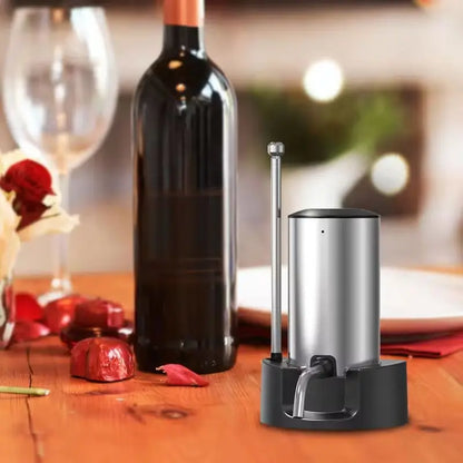 Rechargeable Electric Wine Aerator Dispenser Automatic Wine Decanter Intelligent Electric Wine Dispenser Party Kitchen Tool Gift