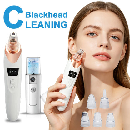 Electric Blackhead Remover Portable USB Facial Pore Cleaner Spot Acne Pimple Black Head 3 levels Clean Beauty Machine