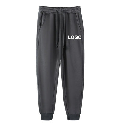 Customized 60% Cotton Sweatpants Men Fashion Personality Printed Relaxed Fit Trousers Womean Casual Elasetic Waist Joggers Pants