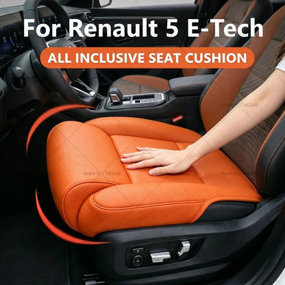 For Renault 5 E-Tech Seat Leg Support Extension Cushion Thigh Support Pillow Memory Foam Leather Extender Interior Accessories