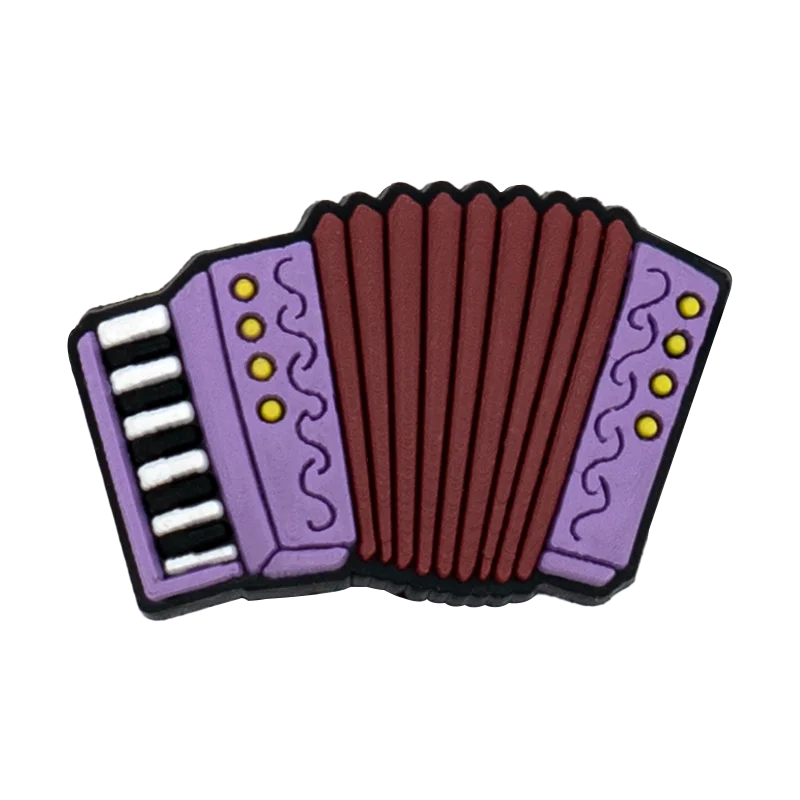 1/25PCS Bar Series Shoe Charms Fashion Women Singer Beer Cigarette Musical Instrument Shoe Accessories Pins for Clog Decorations