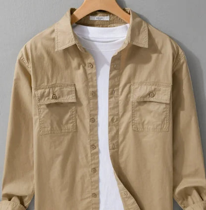 Shirt Spring and Autumn 2026 new men's shirt,For Customized Products, Please Contact Us