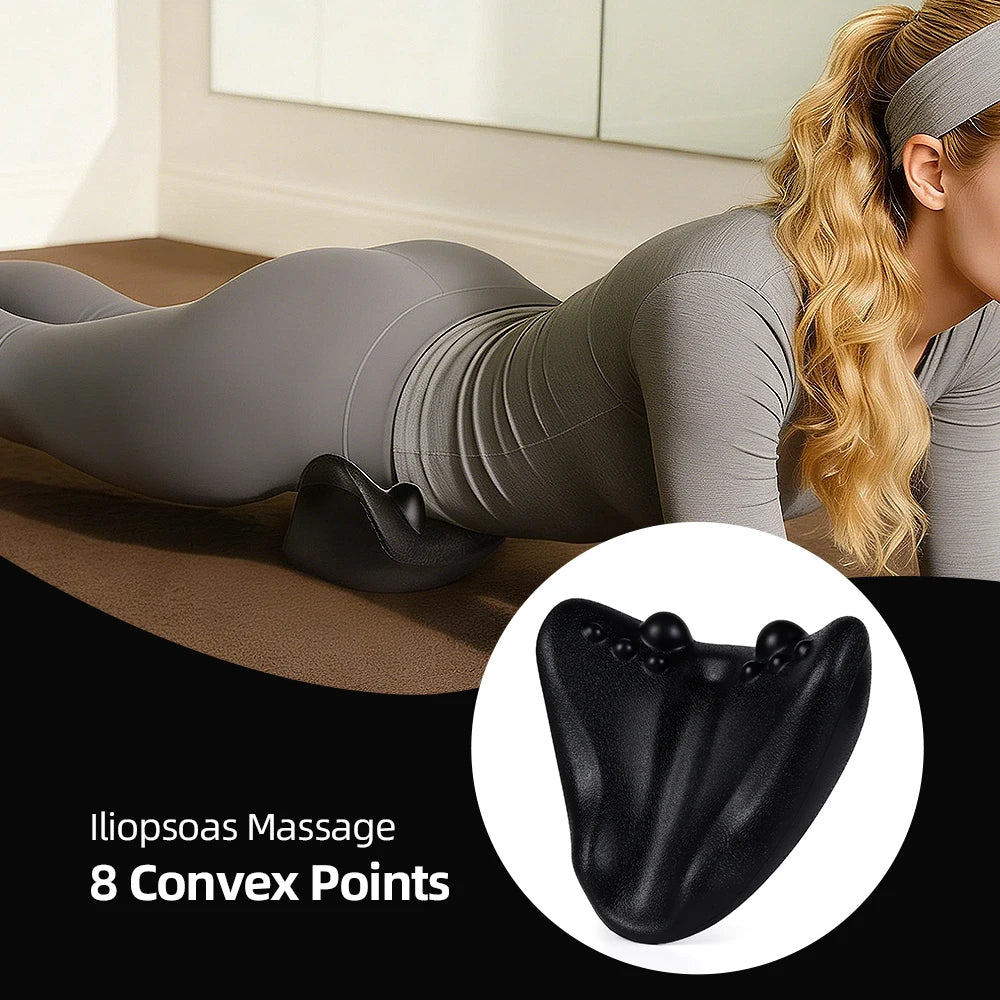 Psoas Muscle Massage Pillow Iliopsoas Muscle Massage Intestinal Muscle Massager Pelvic Muscle Release Neck Belly Massage Tool