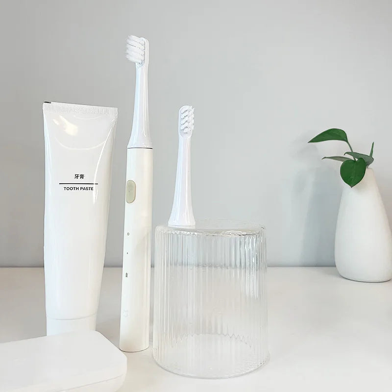 Brush Heads for XIAOMI T100 20/50/100Pcs Sonic Electric Toothbrush Soft DuPont Bristle Brush Vacuum Nozzles Refills