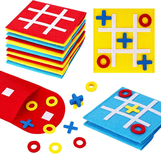 10-40pcs Tic Tac Toe Strategic Board Game for Kids, Birthday Party Favors Bulk for Kids  Goodie Treat Bag Christmas Stockin
