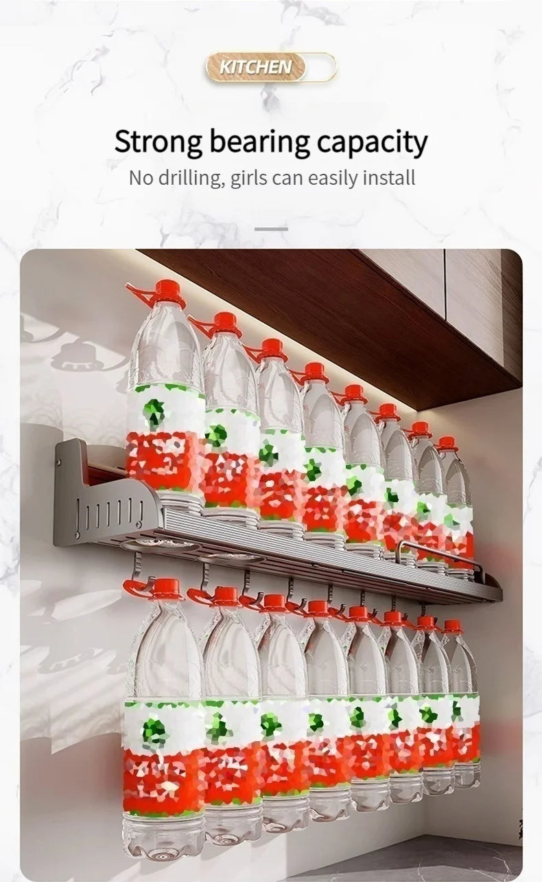 Kitchen Spice Storage Knives Holder Knife Stand Spice Rack Organizer Knives Holder Spoon and Chopsticks Rest Hanging Organizers