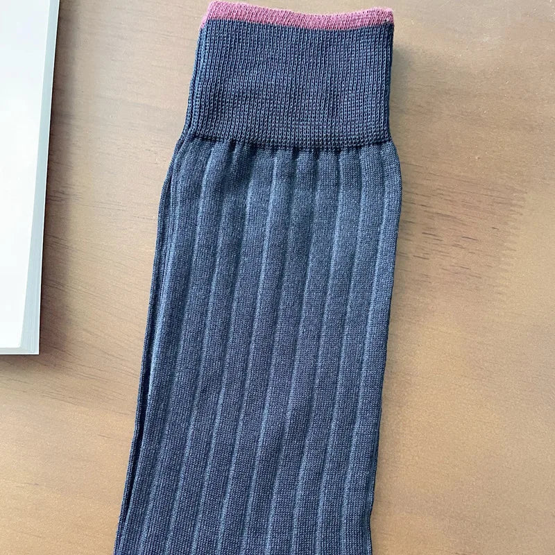 Stripe Socks Hot Sexy Man's Adorable Hot Sex Mature Man Adult Man's Cotton Socks