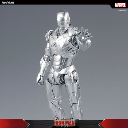 Fondjoy Marvel Iron Man MK2 1/12 Scale Action Figures Assemble Toy Iron Man Model Desktop Collection Ornament Puzzle Toy Gifts