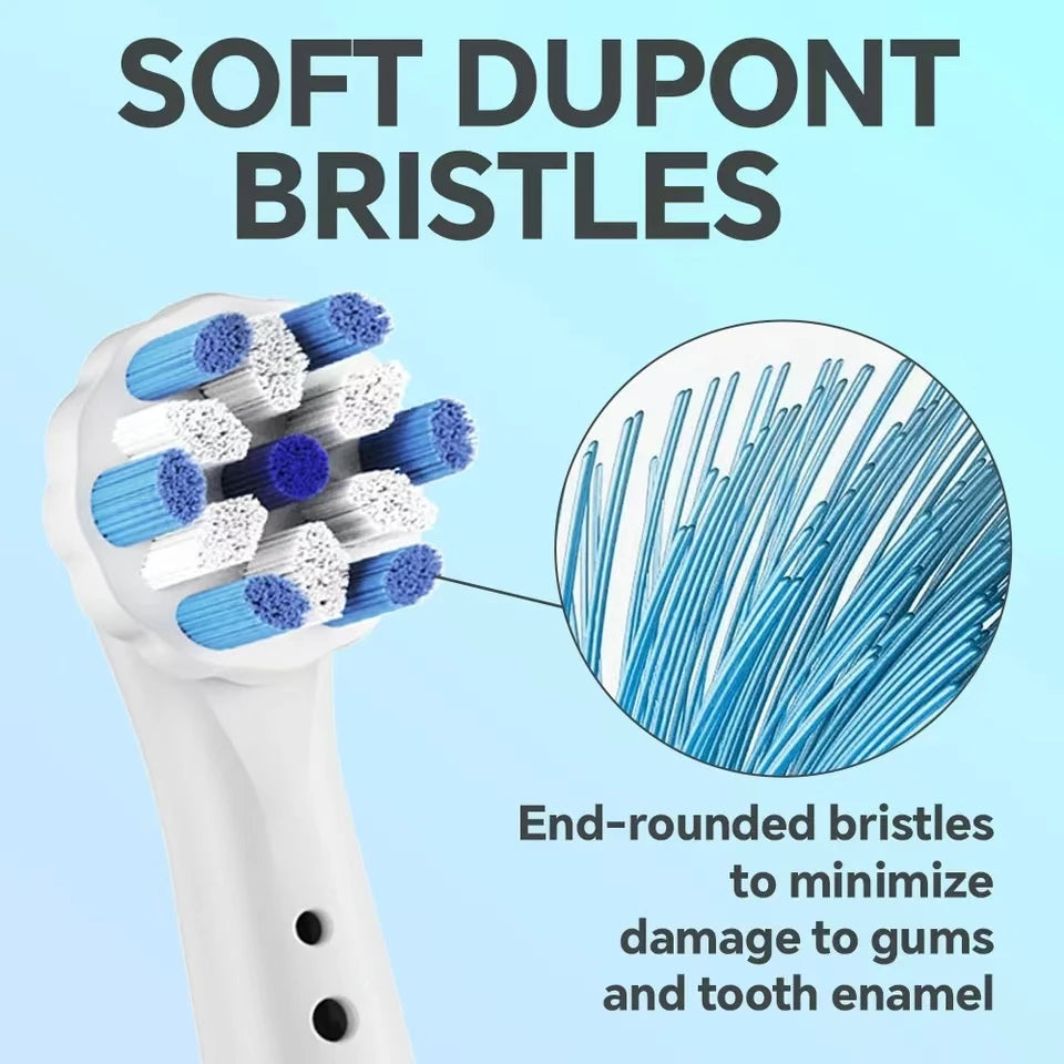 Compatible with Oral B iO Electric Toothbrush Heads, Replacement Toothbrush Brush for iO 2/3/4/5/6/7/8/9/10,4/8/12Pack Optional