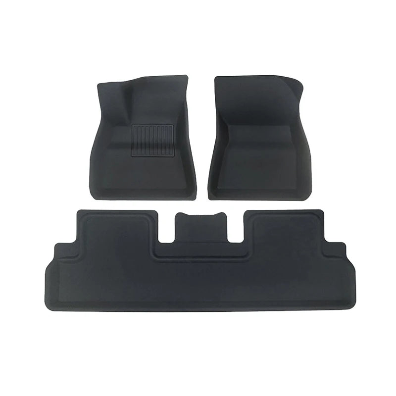 For Tesla Model 3 XPE Floor Mats Black Pad Foot Pad Tesla Liner Fully Surrounded Floor Mats  left-hand drive right rudder
