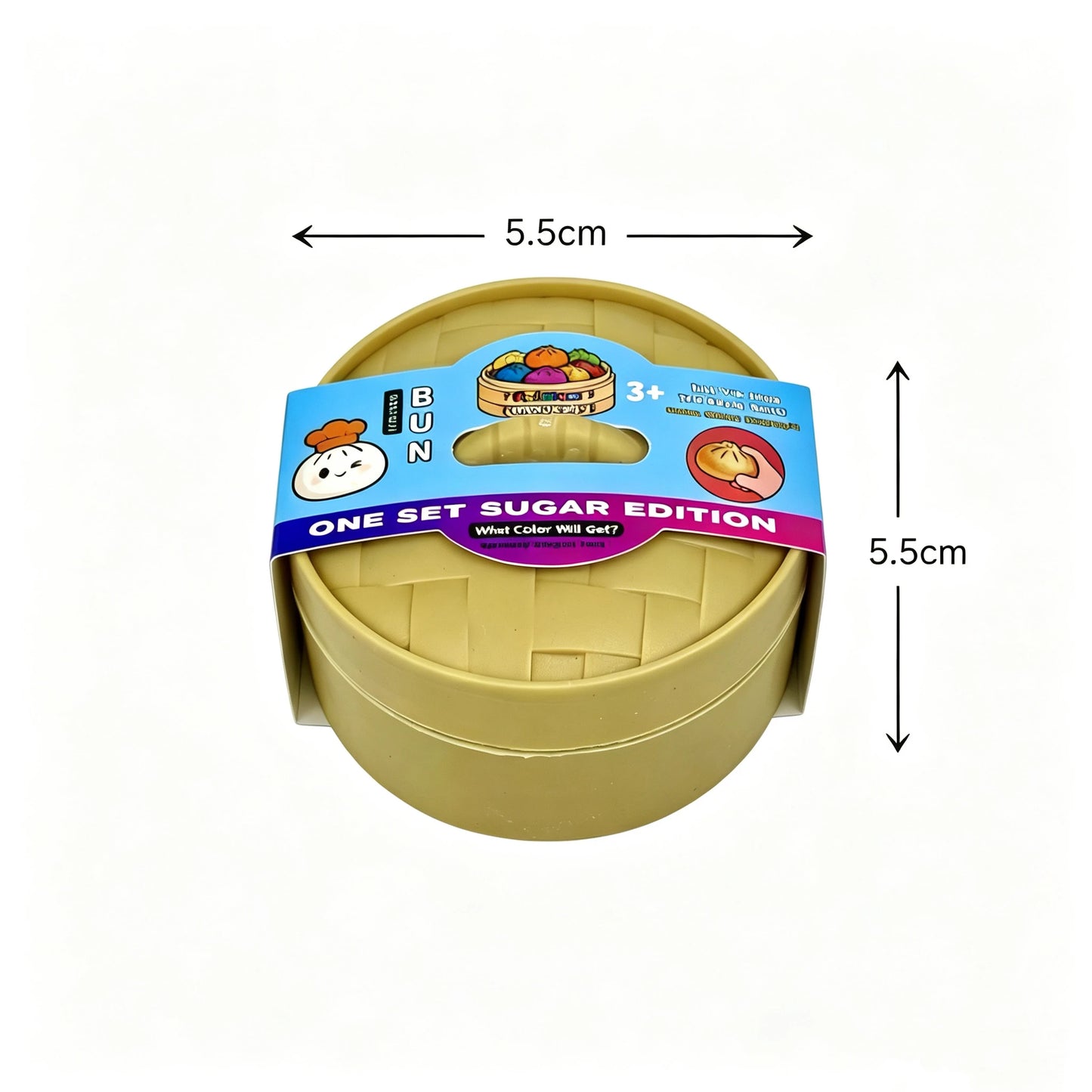 Hot Sale Blind Box Colorful Simulated Dumpling Squishy with Box Dumplings Sensory Squeeze Toy for Stress Relief