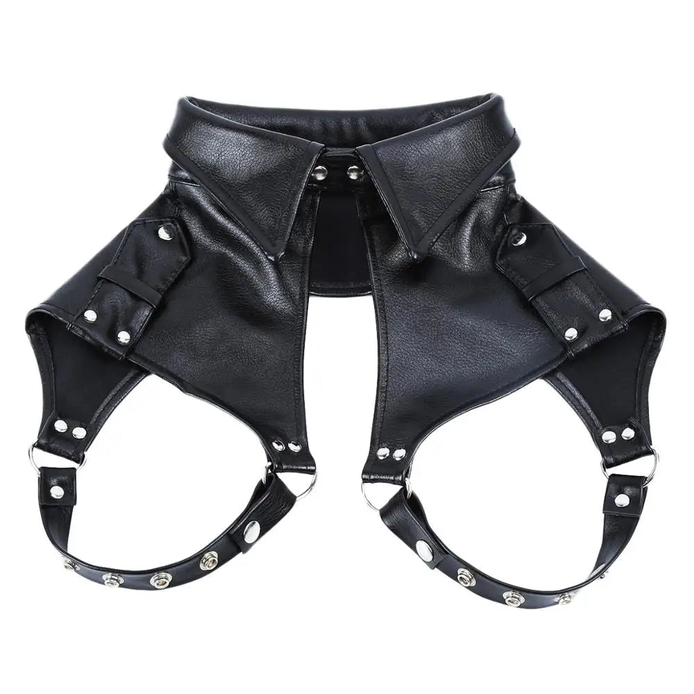 Professional Pony Play Mask with Hair Ponytail BDSM Bondage Hood Shoulder Harness Set Slave Role Play Fetish Gear Adult Toy