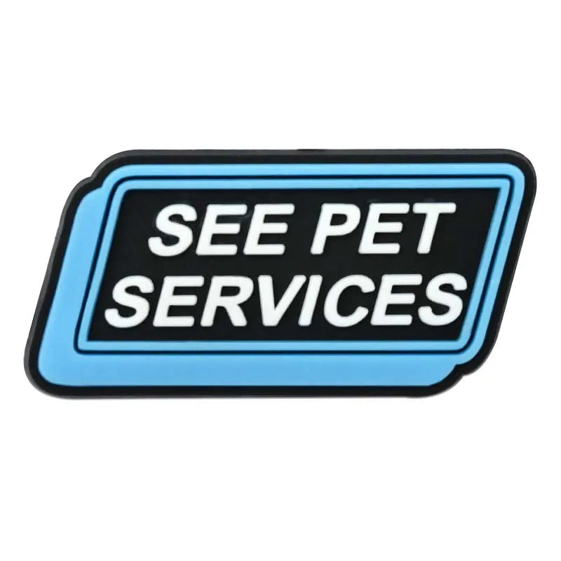 Pet hospital veterinarian Love dogs Shoes Charms DIY PVC Shoe bag Accessories Forenthusiasts Wristband Kids Party X-mas Gifts