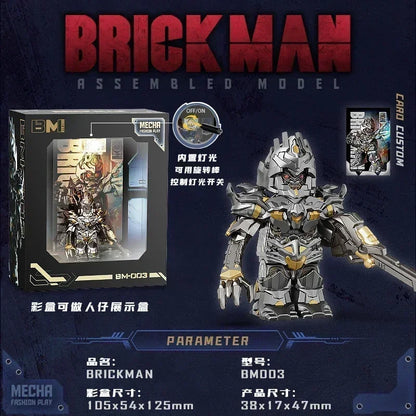Optimus Transformers Blocks Small Particles MOC Megatron Children's Assembly Toy Bumblebee Model Desktop Ornament Holiday Gifts