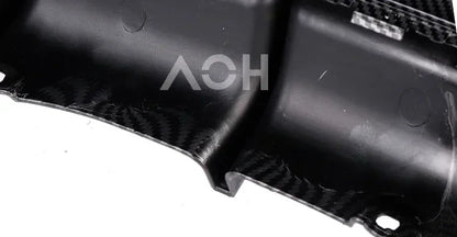 For BMW 3 Series F30 F31 2012-2019 MP Rear Bumper Diffuser LipCarbon M Tech Diffusor Body Kit M Sport Gloss Black 320i 328i