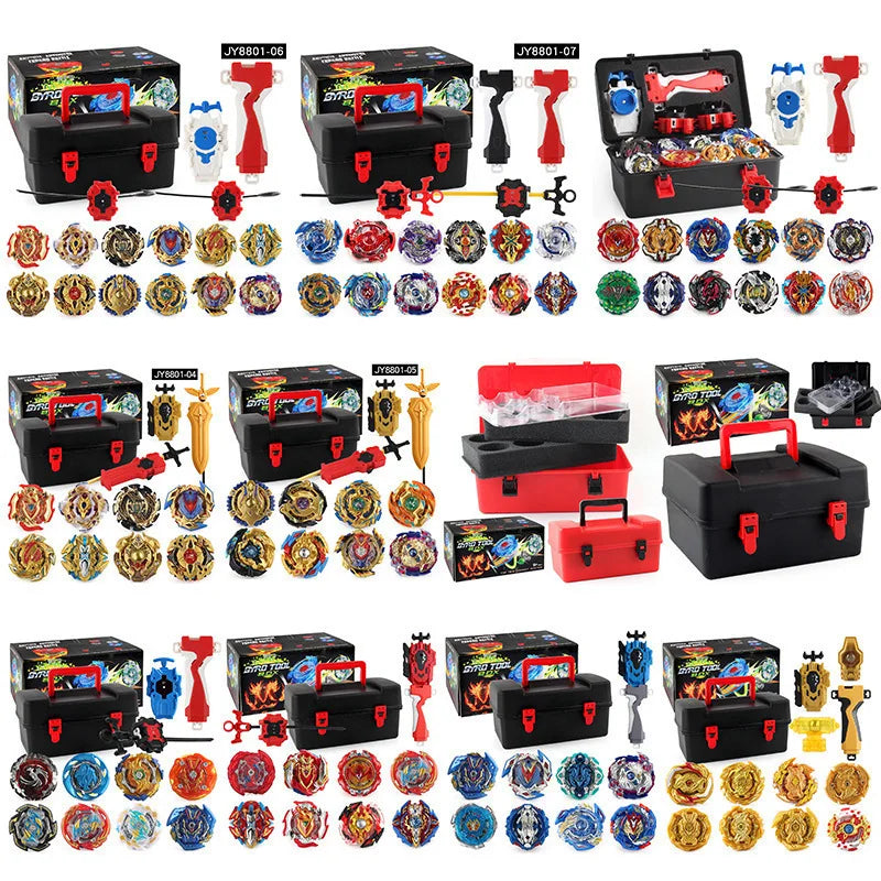 New alloy gyro attack suit with two-way transmitter combat gyro tool storage box gift Hurricane CX BX alloy gyro vs PK game.