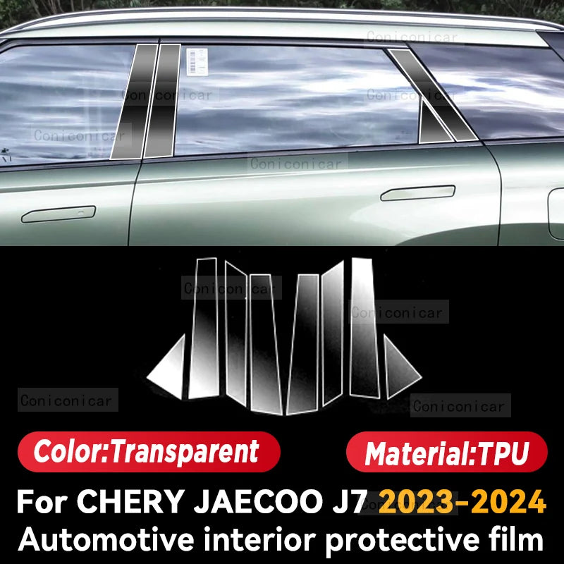 For Chery JAECOO J7 2023 2024 Panel Dashboard Navigation Automotive Interior Protective Film Anti-Scratch Accessories