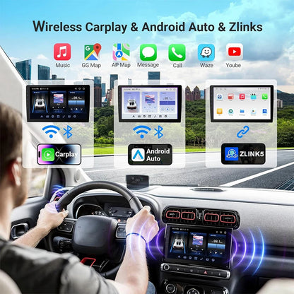 Universal 9/10 inch Android 10 2Din Car Radio Autoradio Android Car Radio GPS Central Multimedia Smart Car Stere Androidauto NEW