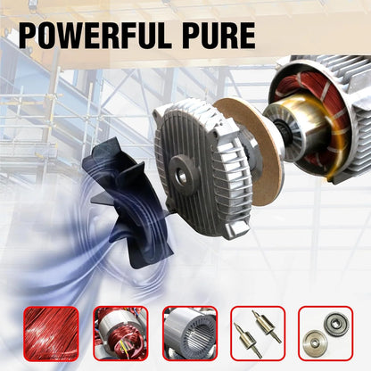 Electric Hoist 2 in 1, Electric Hoist Winch  220vElectric Hoist Lifting Height for Garage Warehouse Factory,Single/Double Slings
